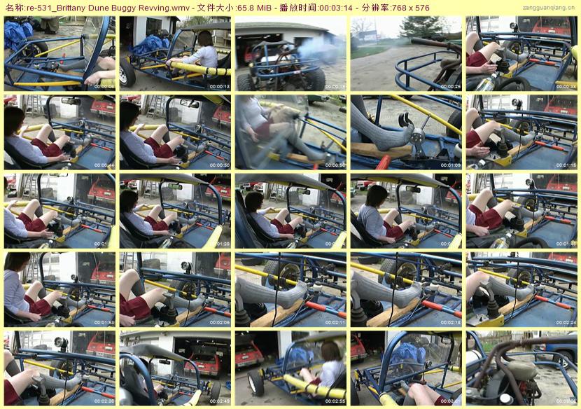 re-531_Brittany Dune Buggy Revving